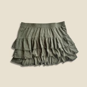 American Eagle Outfitters ruffled mini skirt